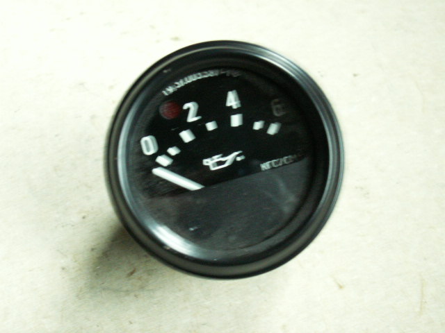 Tlakoměr oleje s kontrolkou